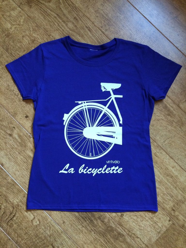 La bicyclette - blue